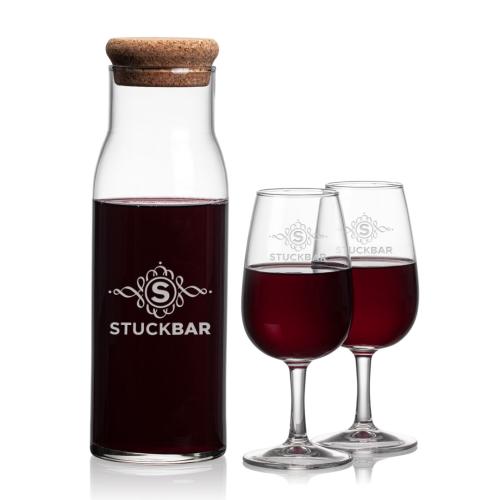 Corporate Gifts - Barware - Carafes - Aviston Carafe & Vantage Wine