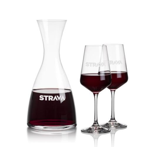 Corporate Gifts - Barware - Carafes - Barham Carafe & Cannes Wine