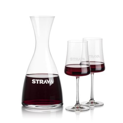 Corporate Gifts - Barware - Carafes - Barham Carafe & Dakota Wine