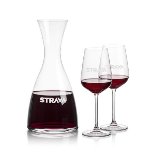 Corporate Gifts - Barware - Carafes - Barham Carafe & Elderwood Wine