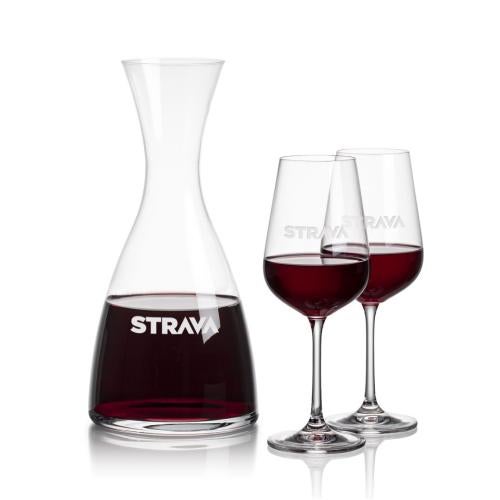 Corporate Gifts - Barware - Carafes - Barham Carafe & Laurent Wine