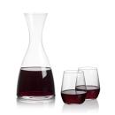 Barham Carafe & Germain Stemless Wine Alt Image 1