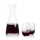 Barham Carafe & Laurent Stemless Wine Alt Image 1