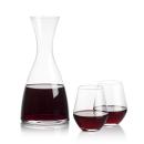 Barham Carafe & Reina Stemless Wine Alt Image 1