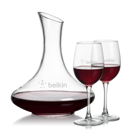 Corporate Gifts - Barware - Carafes - Kanata Carafe & Connoisseur Wine