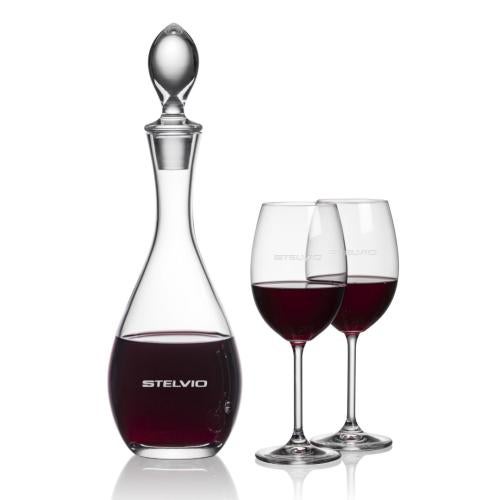 Corporate Gifts - Barware - Carafes - Malvern Decanter & Blyth Wine
