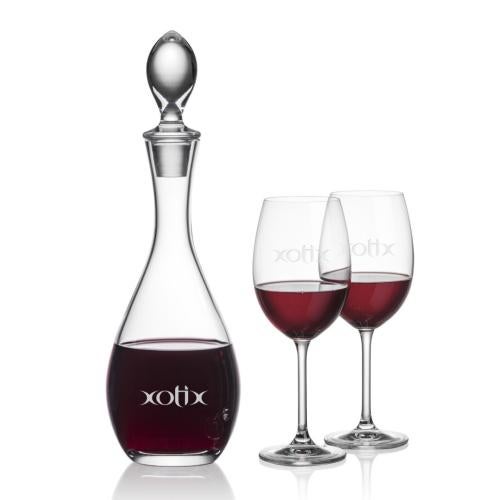 Corporate Gifts - Barware - Carafes - Malvern Decanter & Coleford Wine