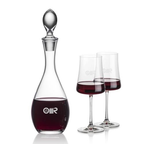 Corporate Gifts - Barware - Carafes - Malvern Decanter & Dakota Wine