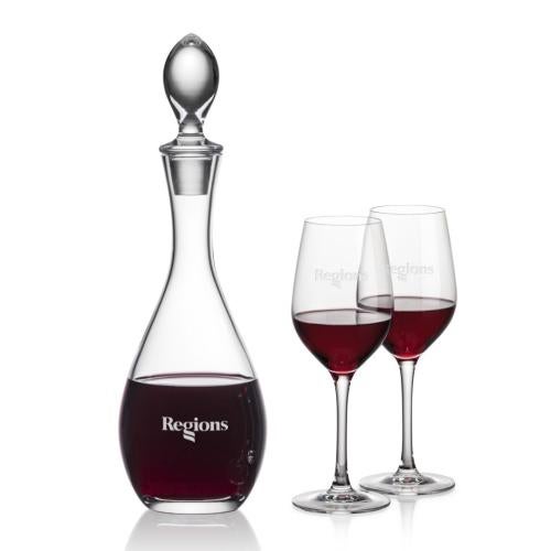 Corporate Gifts - Barware - Carafes - Malvern Decanter & Lethbridge Wine