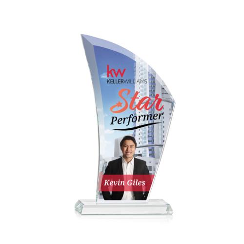 Recognition Awards - Crystal Awards - Agassi VividPrint™ Award