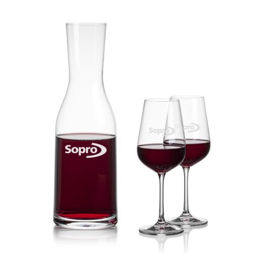 Corporate Gifts - Barware - Carafes - Caldmore Carafe & Laurent Wine