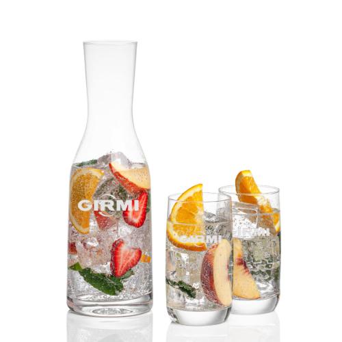 Corporate Gifts - Barware - Carafes - Caldmore Carafe & Sandown Beverage