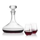 Stratford Decanter & Reina Stemless Wine Alt Image 1