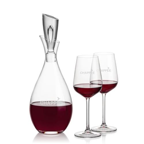 Corporate Gifts - Barware - Carafes - Juliette Decanter & Elderwood Wine