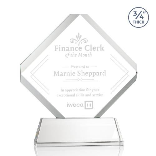 Recognition Awards - Crystal Awards - Toulon Award on Newhaven - Starfire