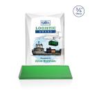 Messina VividPrint&trade; Award on Newhaven Base - Green