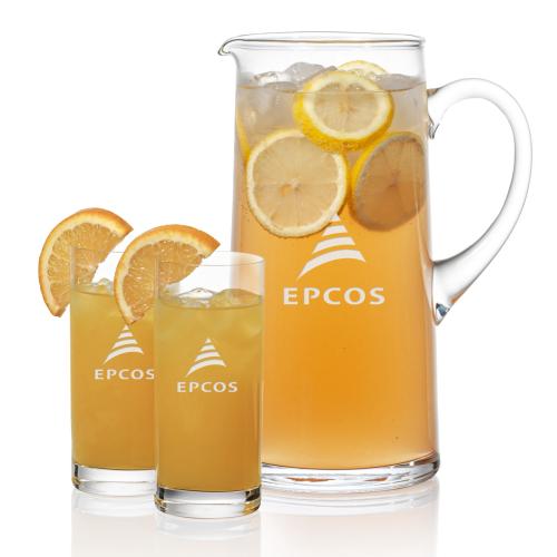 Corporate Gifts - Barware - Glasses Sets - Rexdale Pitcher & Franca Beverage Set