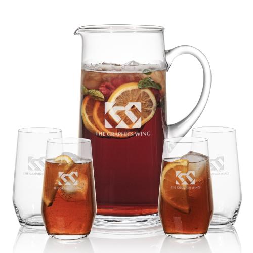 Corporate Gifts - Barware - Glasses Sets - Rexdale Pitcher & Germain Beverage Set