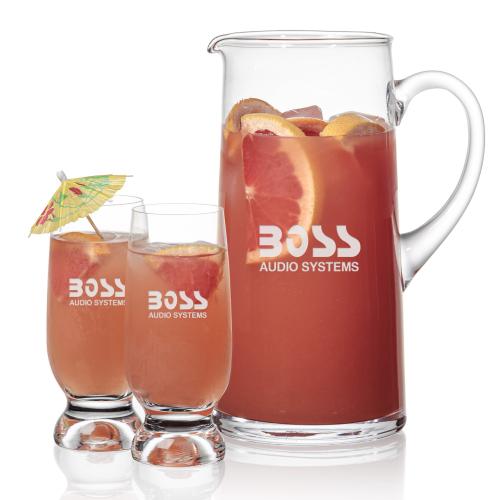 Corporate Gifts - Barware - Martini Glasses - Rexdale Pitcher & Marland Cocktail Set
