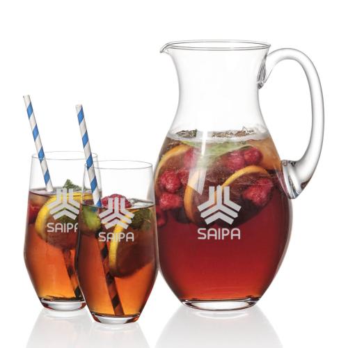 Corporate Gifts - Barware - Glasses Sets - Charleston Pitcher & Graydon Beverage