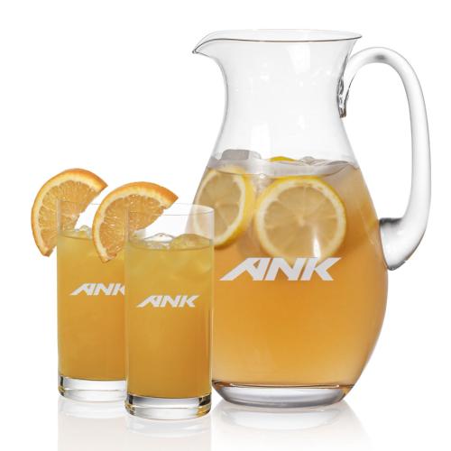 Corporate Gifts - Barware - Glasses Sets - St Tropez Pitcher & Franca Beverage