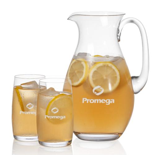 Corporate Gifts - Barware - Glasses Sets - St Tropez Pitcher & Valemount Beverage