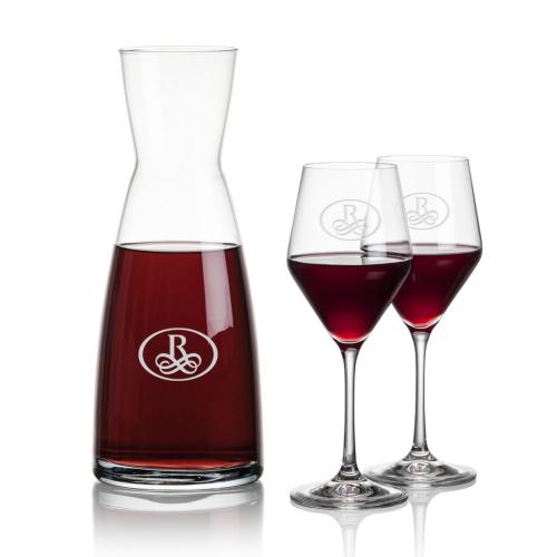 Corporate Gifts - Barware - Carafes - Winchester Carafe & Bengston Wine