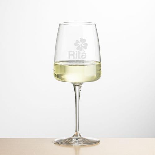 Corporate Gifts - Barware - Wine & Champagne - Wine Glasses - Dunhill Wine - Deep Etch