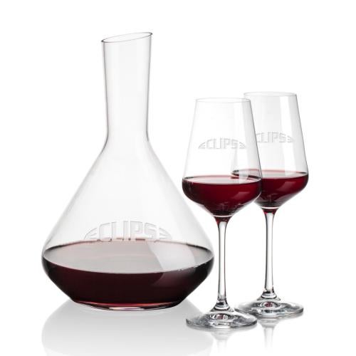 Corporate Gifts - Barware - Carafes - Terrassa Carafe & Breckland Wine