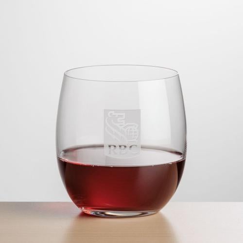 Corporate Gifts - Barware - Wine & Champagne - Wine Glasses - Zacata Stemless Wine - Deep Etch