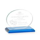 Austin Award (Horiz) - Sky Blue