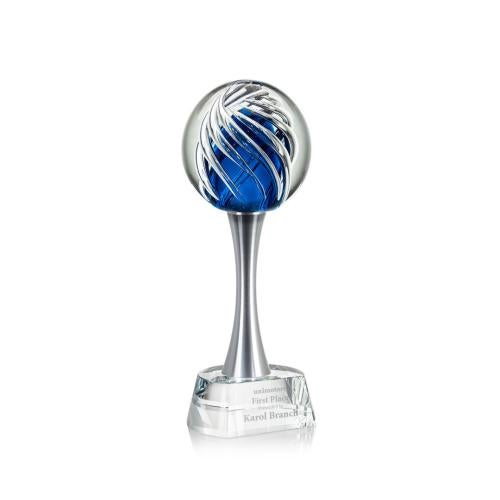 Recognition Awards - Glass Awards - Art Glass Awards - Genista Award on Willshire Base