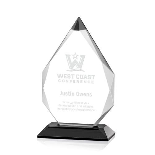 Recognition Awards - Crystal Awards - Granville Award - Black