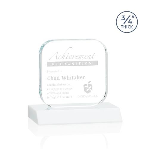 Recognition Awards - Crystal Awards - App Award - White