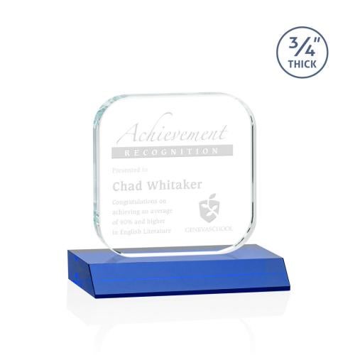 Recognition Awards - Crystal Awards - App Award - Blue