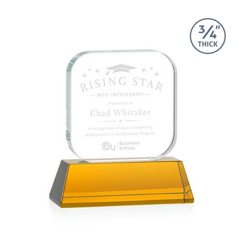 Recognition Awards - Crystal Awards - App Award on Newhaven - Amber