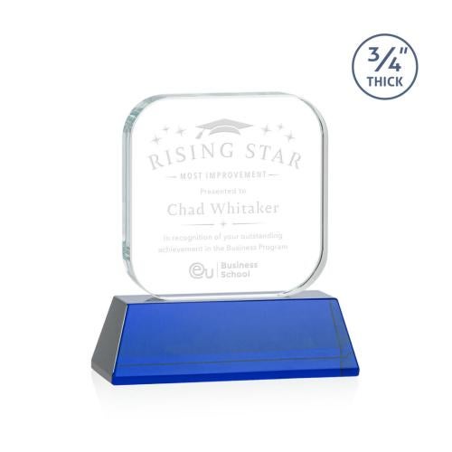 Recognition Awards - Crystal Awards - App Award on Newhaven - Blue