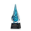 Worchester Award on Robson Base - Black