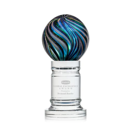 Recognition Awards - Glass Awards - Art Glass Awards - Malton Award on Colverstone Base