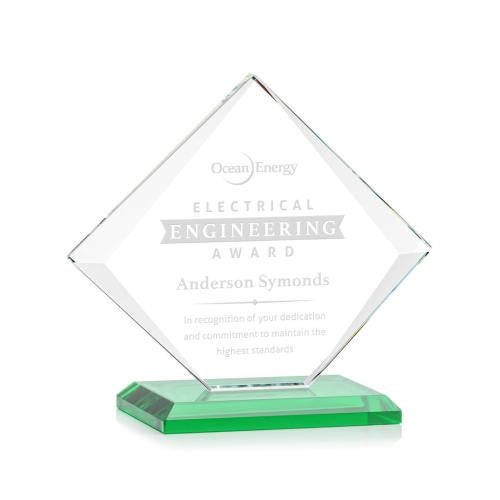 Recognition Awards - Crystal Awards - Griffith Award - Green