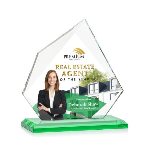 Recognition Awards - Crystal Awards - Lexus VividPrint™ Award - Green