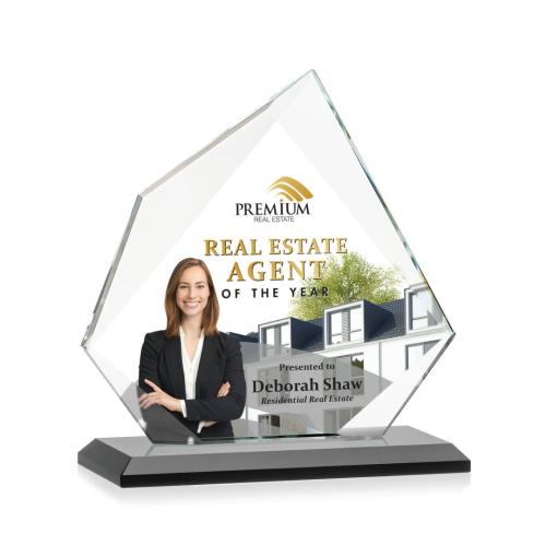 Recognition Awards - Crystal Awards - Lexus VividPrint™ Award - Black