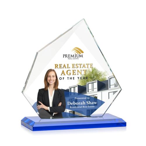 Recognition Awards - Crystal Awards - Lexus VividPrint™ Award - Blue