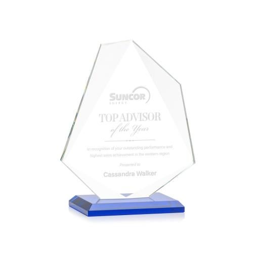 Recognition Awards - Crystal Awards - Picton Award - Blue