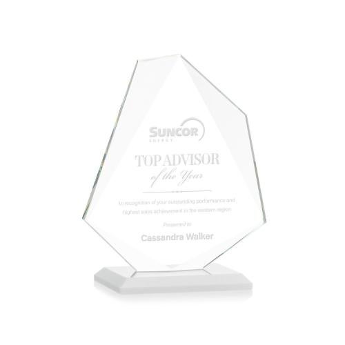 Recognition Awards - Crystal Awards - Picton Award - White
