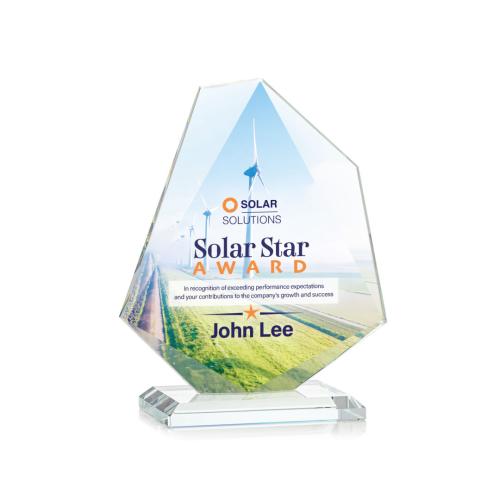 Recognition Awards - Crystal Awards - Picton VividPrint™ Award - Starfire