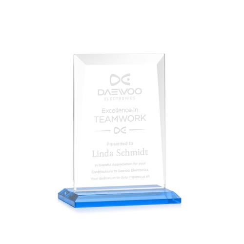 Recognition Awards - Crystal Awards - Sullivan Award - Sky Blue