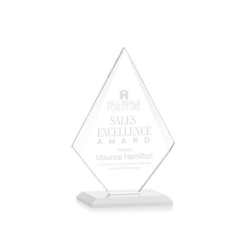 Recognition Awards - Crystal Awards - Rideau Award - White
