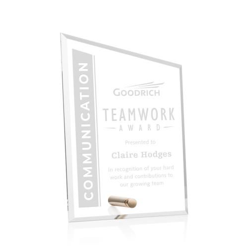 Recognition Awards - Acrylic Awards - Polaris Peak Award - Gold