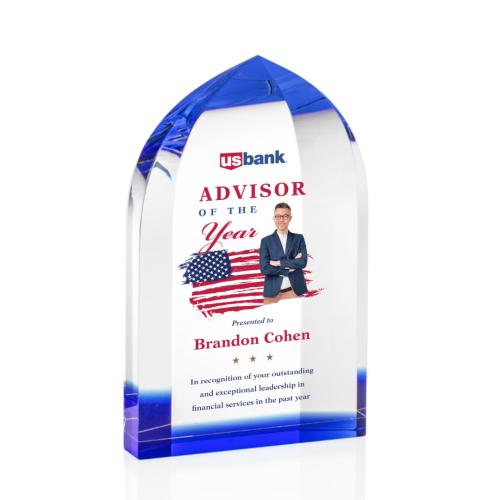 Recognition Awards - Crystal Awards - Strobel VividPrint™ Award